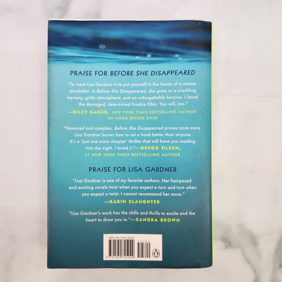 Lisa Gardner book "Before she disappeared" Best selling Author mystery thriller - Picture 4 of 8
